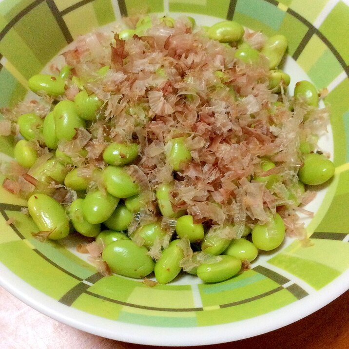 むき枝豆だし醤油煮浸し